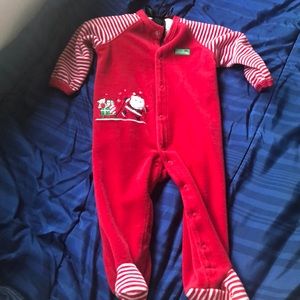 My first Christmas onesie PJ 9 months